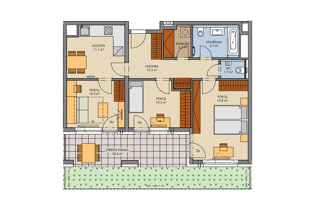 3+kk Apartment in Praha, Britská čtvrť – pohled 5