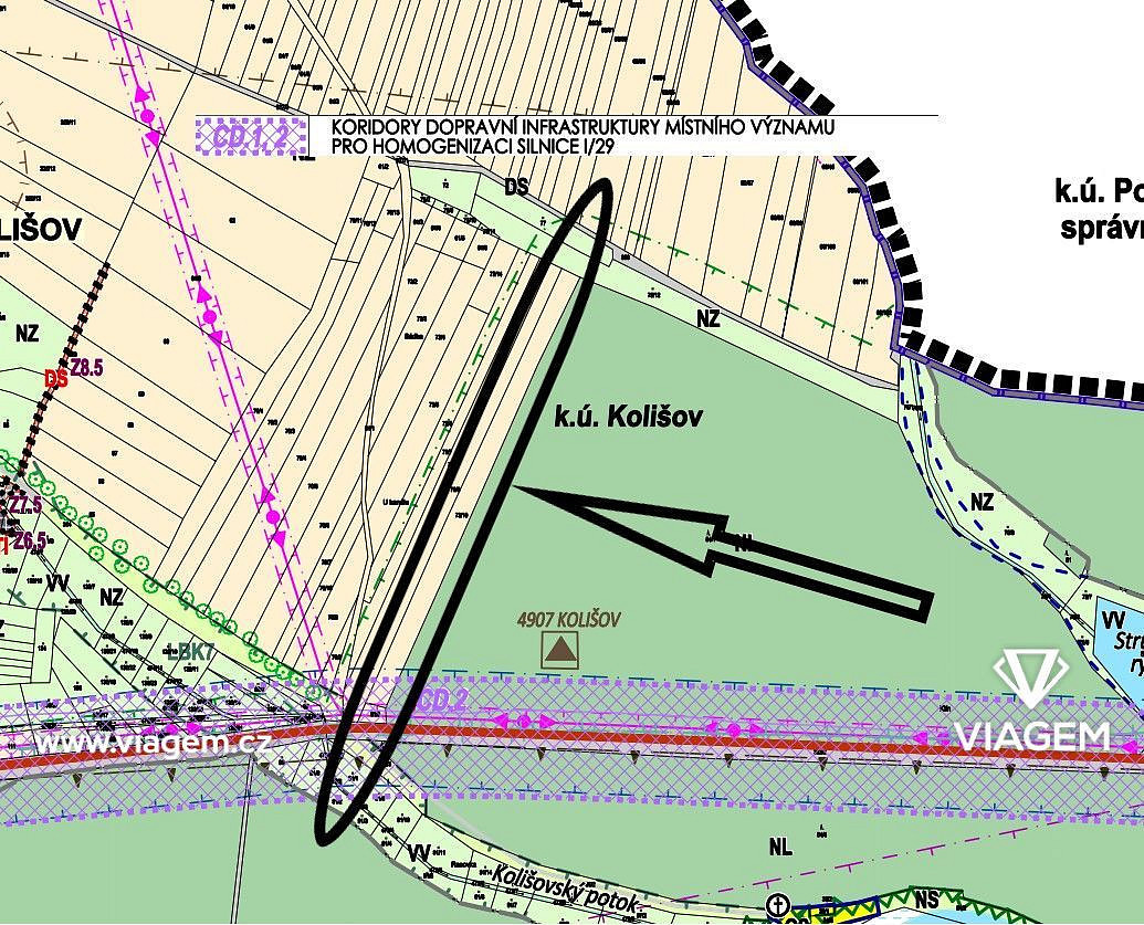 Prodej pole 1 848 m² – fotografie 4