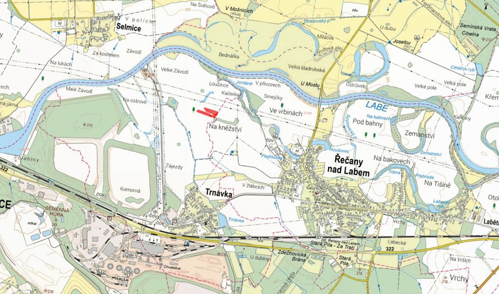 Prodej pole 4 921 m², Trnávka – náhled fotky 2