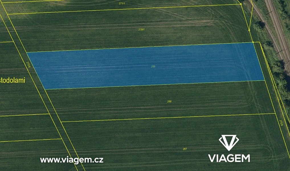 Prodej stavebního pozemku 4 978 m², Víceměřice – náhled fotky 2