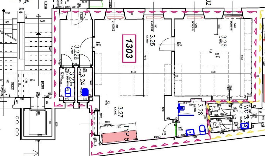 Pronájem kanceláře 77 m², Praha – náhled fotky 3