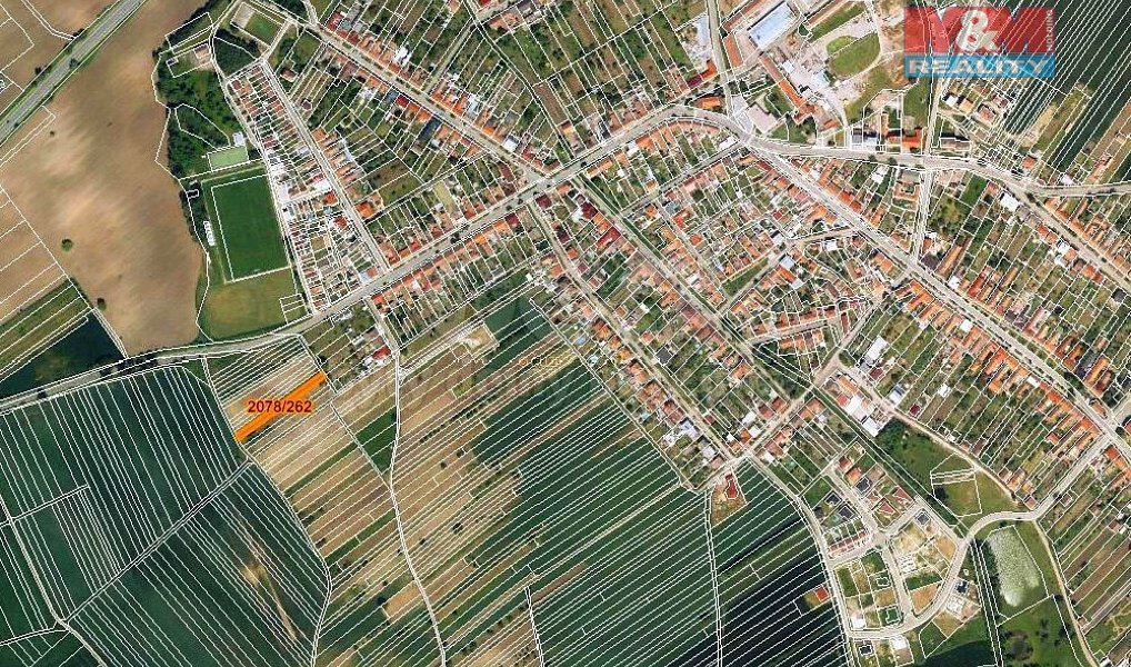 Prodej pole 720 m², Hrušky – náhled fotky 7