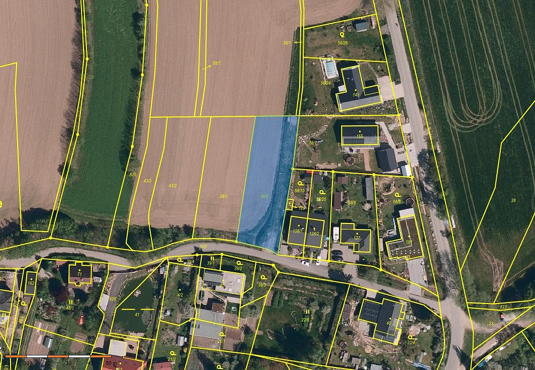 Prodej stavebního pozemku 1 282 m² – fotografie 2