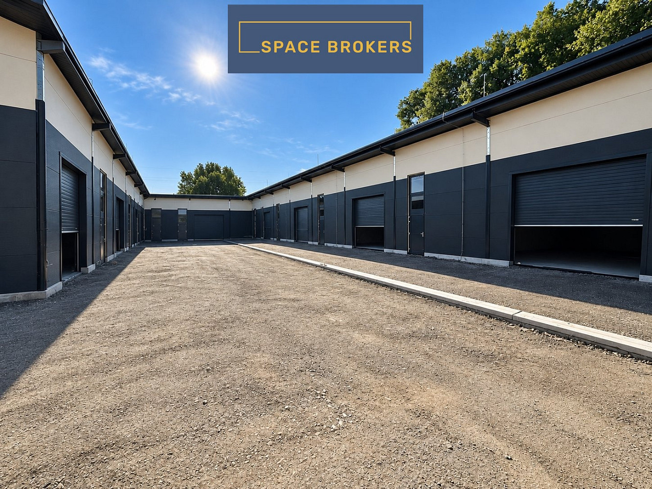 Pronájem skladovacích prostor 250 m²