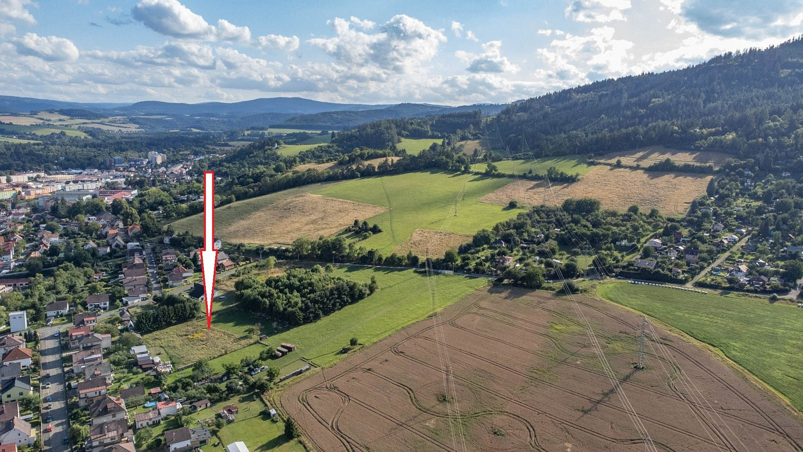 Prodej stavebního pozemku 1 096 m² – fotografie 2