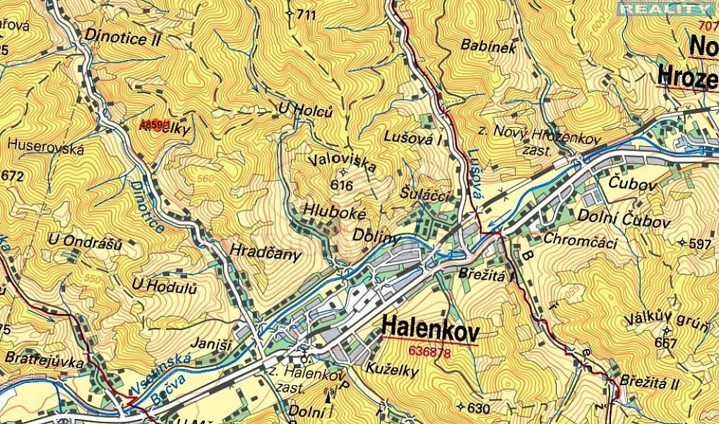 Prodej lesa 5 001 m², Halenkov – náhled fotky 6