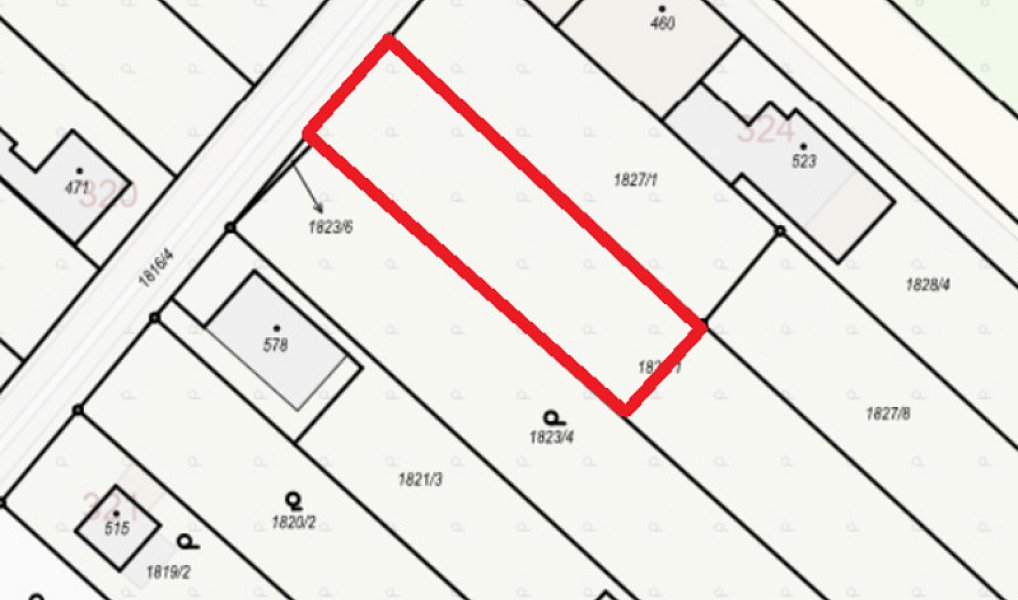Prodej stavebního pozemku 845 m², Ivaň – náhled fotky 4