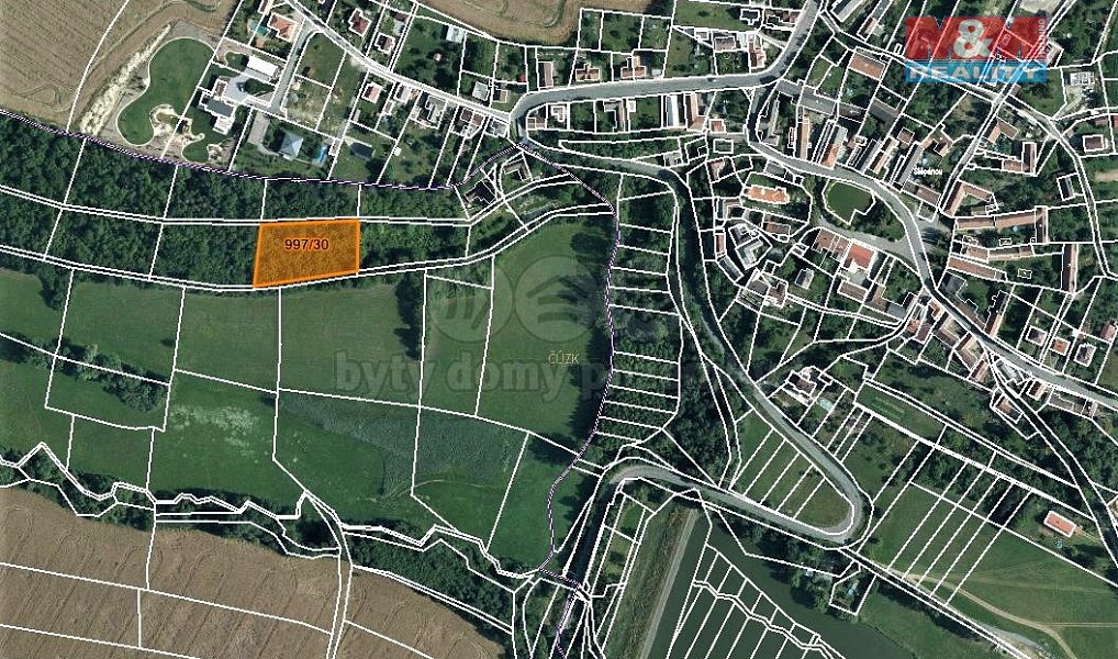 Prodej louky 3 111 m², Skuteč – fotka 1 z 7