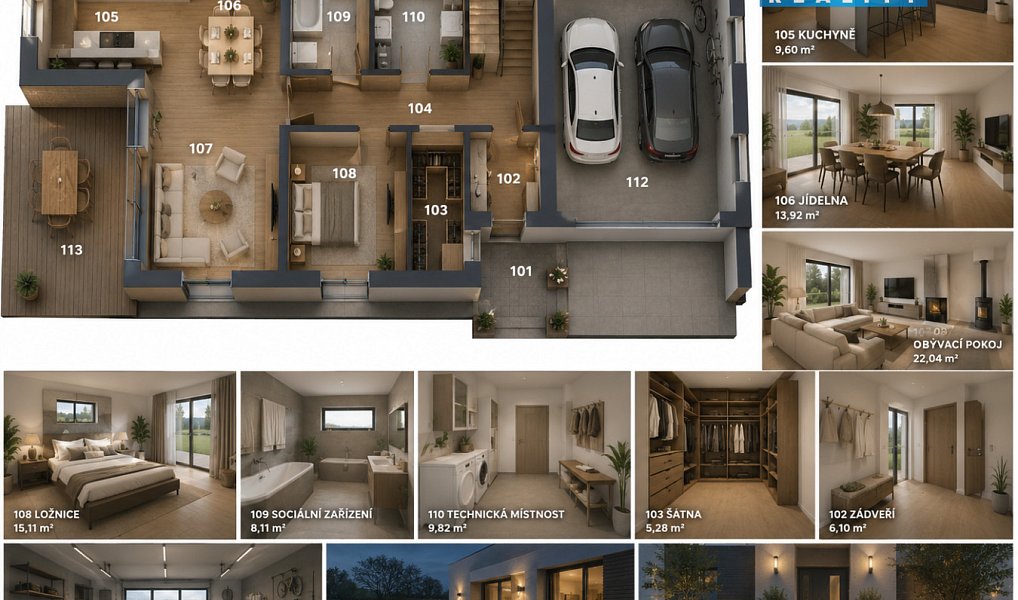 Prodej domu 233 m² s pozemkem 732 m², Klatovy – náhled fotky 4