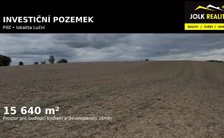Prodej stavebního pozemku 15 640 m², Luční, Píšť, okres Opava
