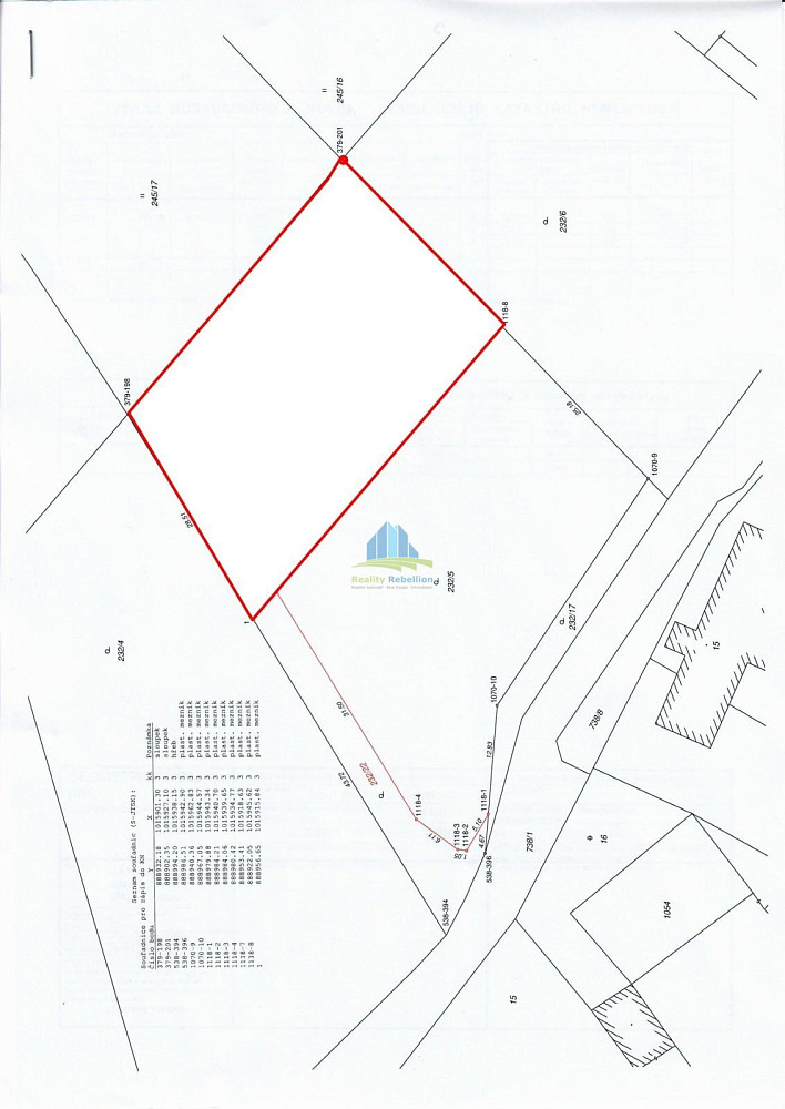 Prodej zahrady 1 146 m² – fotografie 2