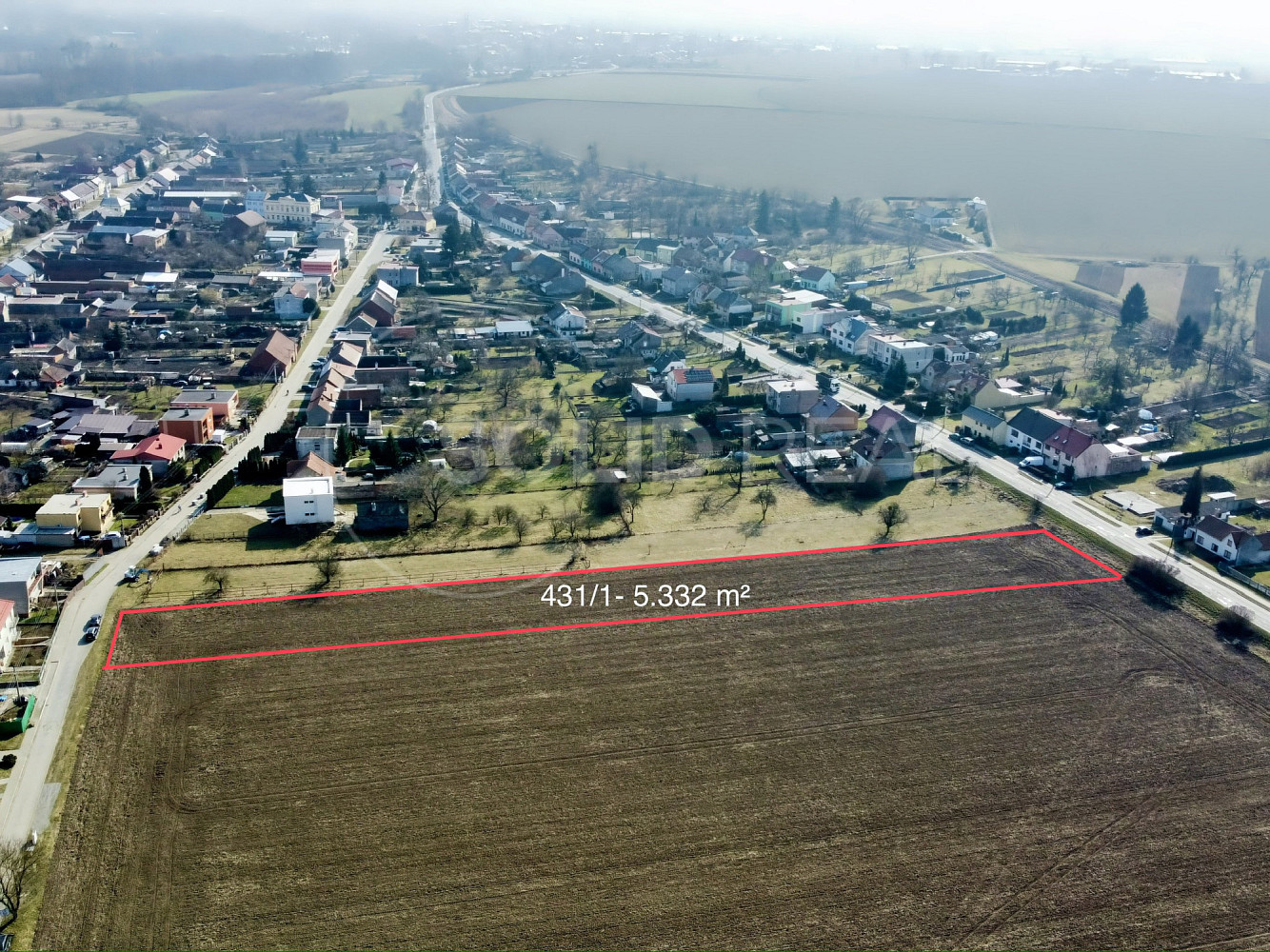 Prodej stavebního pozemku 5 332 m²