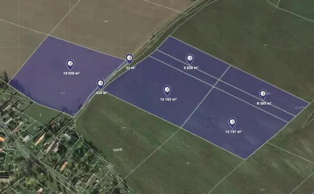 Prodej pole 57 981 m², Čistá, okres Rakovník