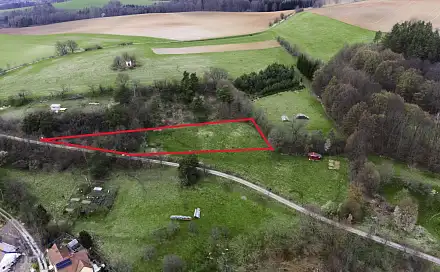 Prodej stavebního pozemku 2 184 m², Třebětínská, Letovice - Třebětín, okres Blansko