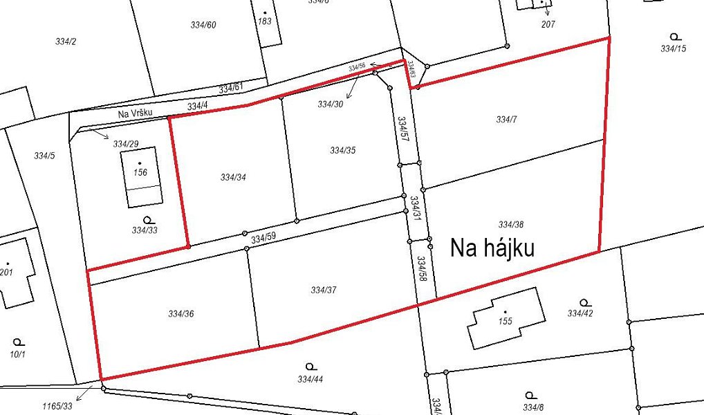 Prodej stavebního pozemku 5 753 m², Vysoký Újezd – náhled fotky 7