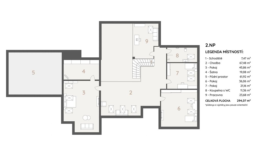 Prodej domu 641 m² s pozemkem 1 564 m², Šanov – náhled fotky 8