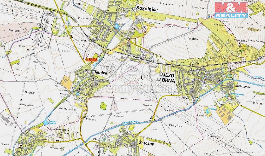 Prodej lesa 4 m², Telnice – náhled fotky 2