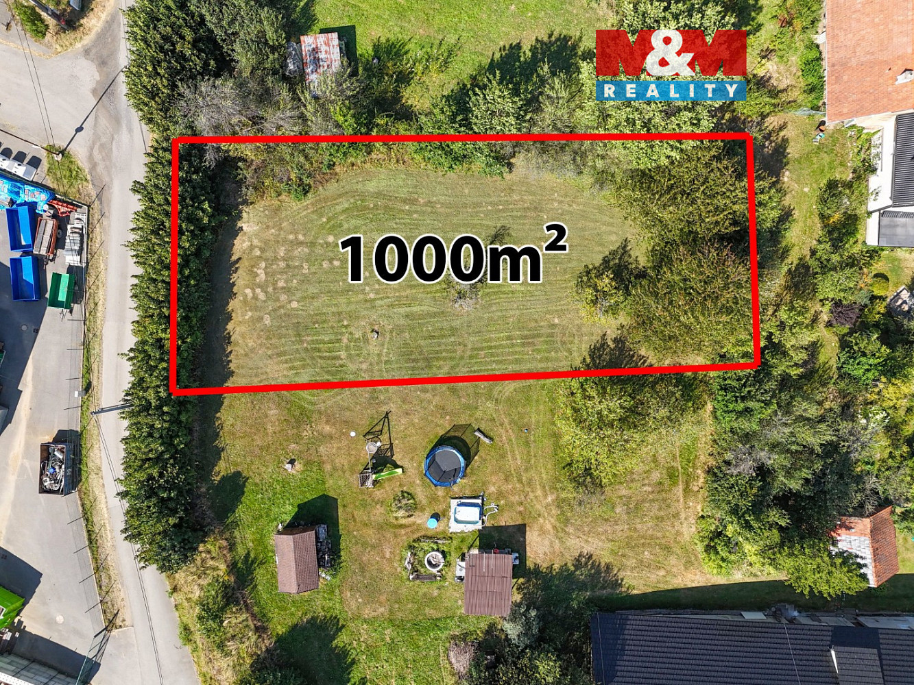 Prodej stavebního pozemku 1 000 m²