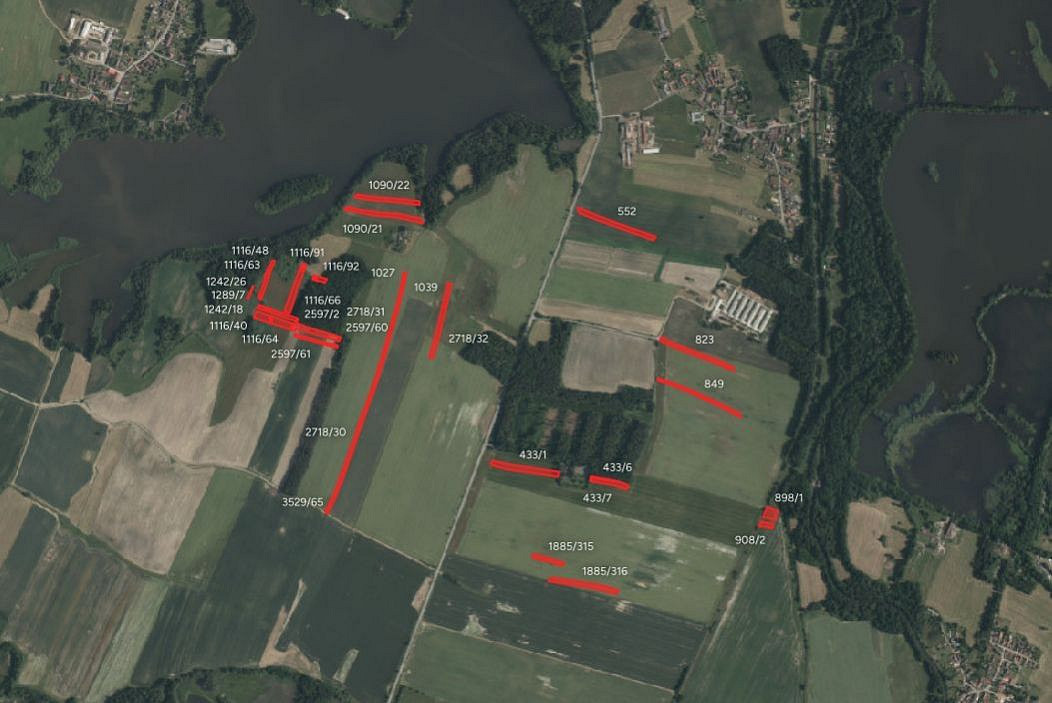 Prodej pole 10 604 m²