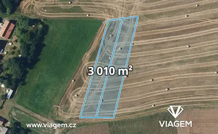 Prodej pole 501 m², Otinoves, okres Prostějov