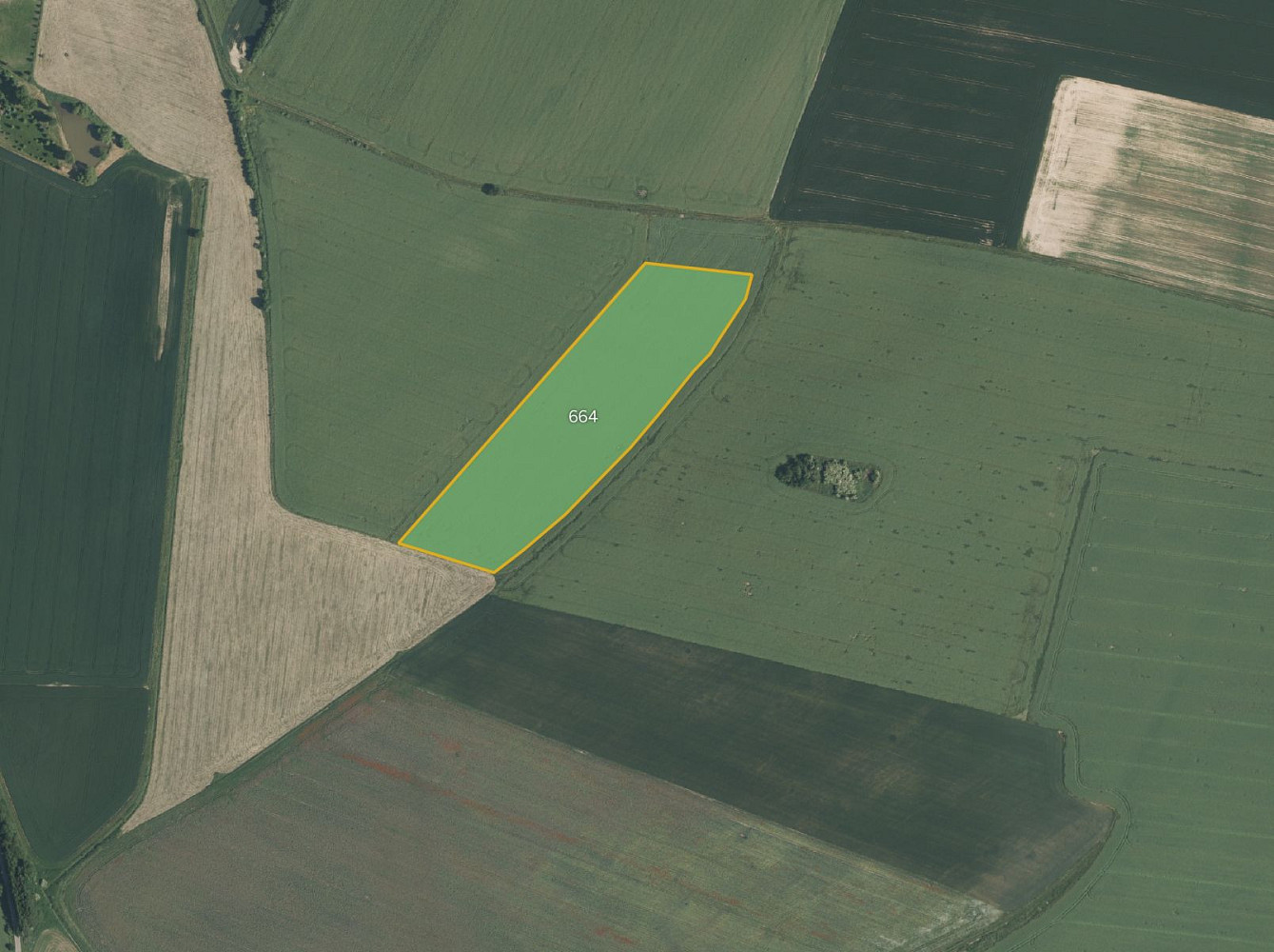 Prodej pole 7 681 m²