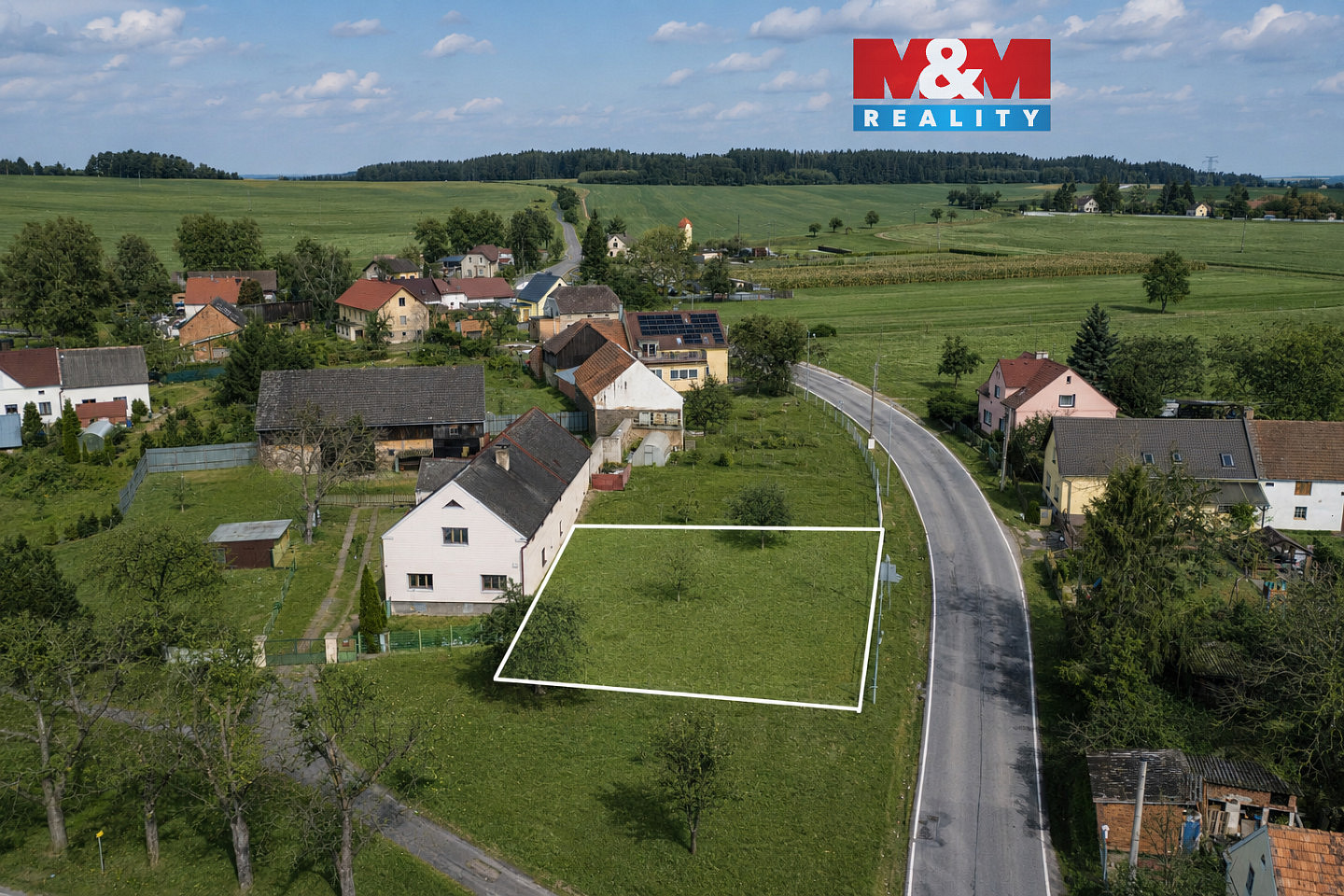 Prodej stavebního pozemku 617 m²