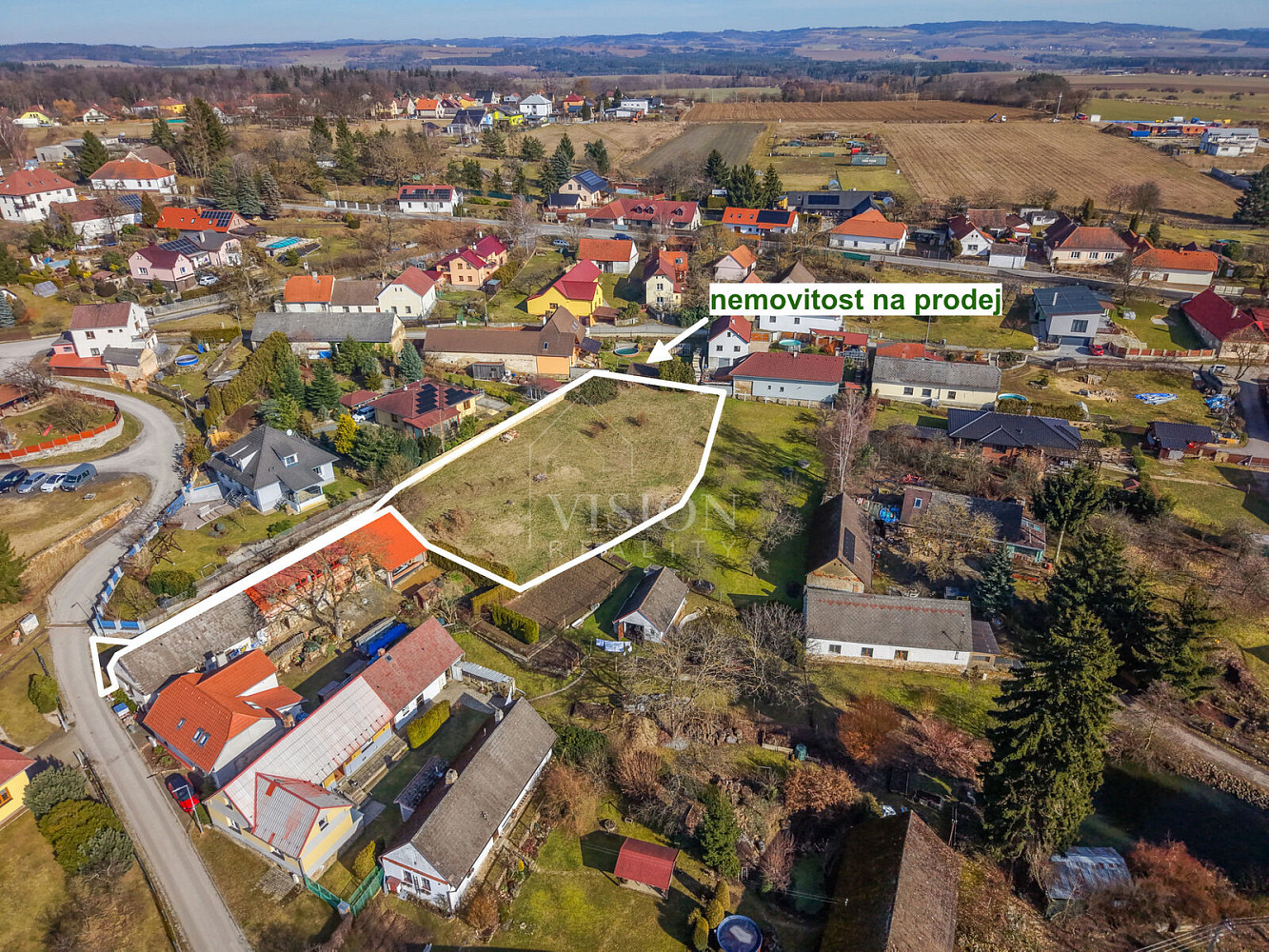 Prodej stavebního pozemku 1 888 m² – fotografie 2