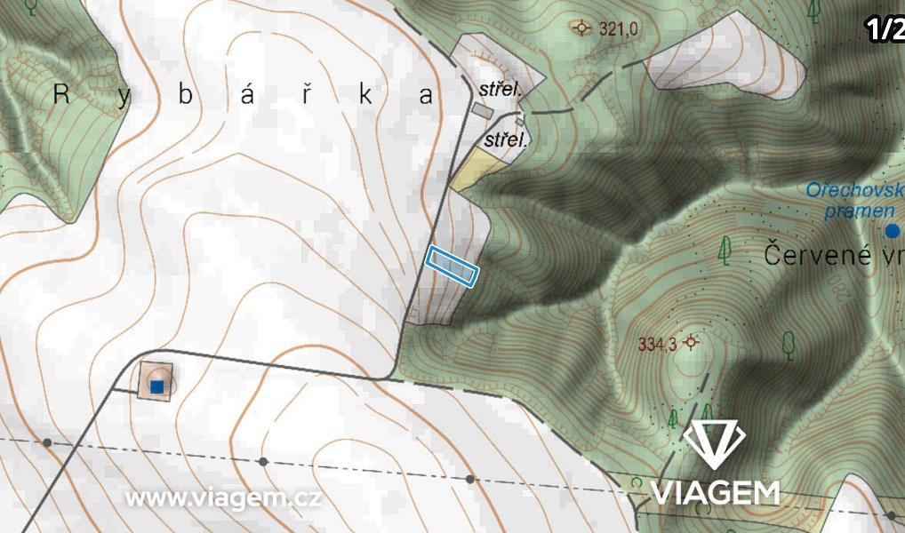 Prodej pole 4 668 m², Ořechov – náhled fotky 3