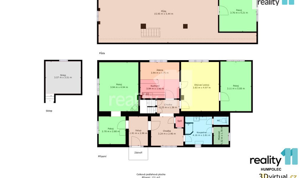 Prodej domu 121 m² s pozemkem 581 m², Nová Ves u Světlé – náhled fotky 35