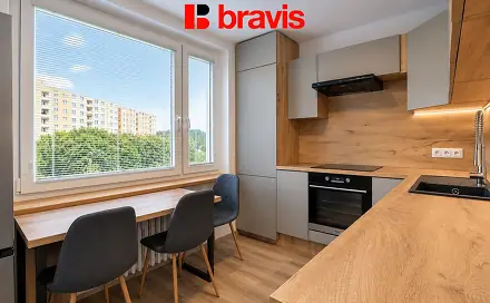 Pronájem bytu 2+1 60 m², Kuršova, Brno - Bystrc