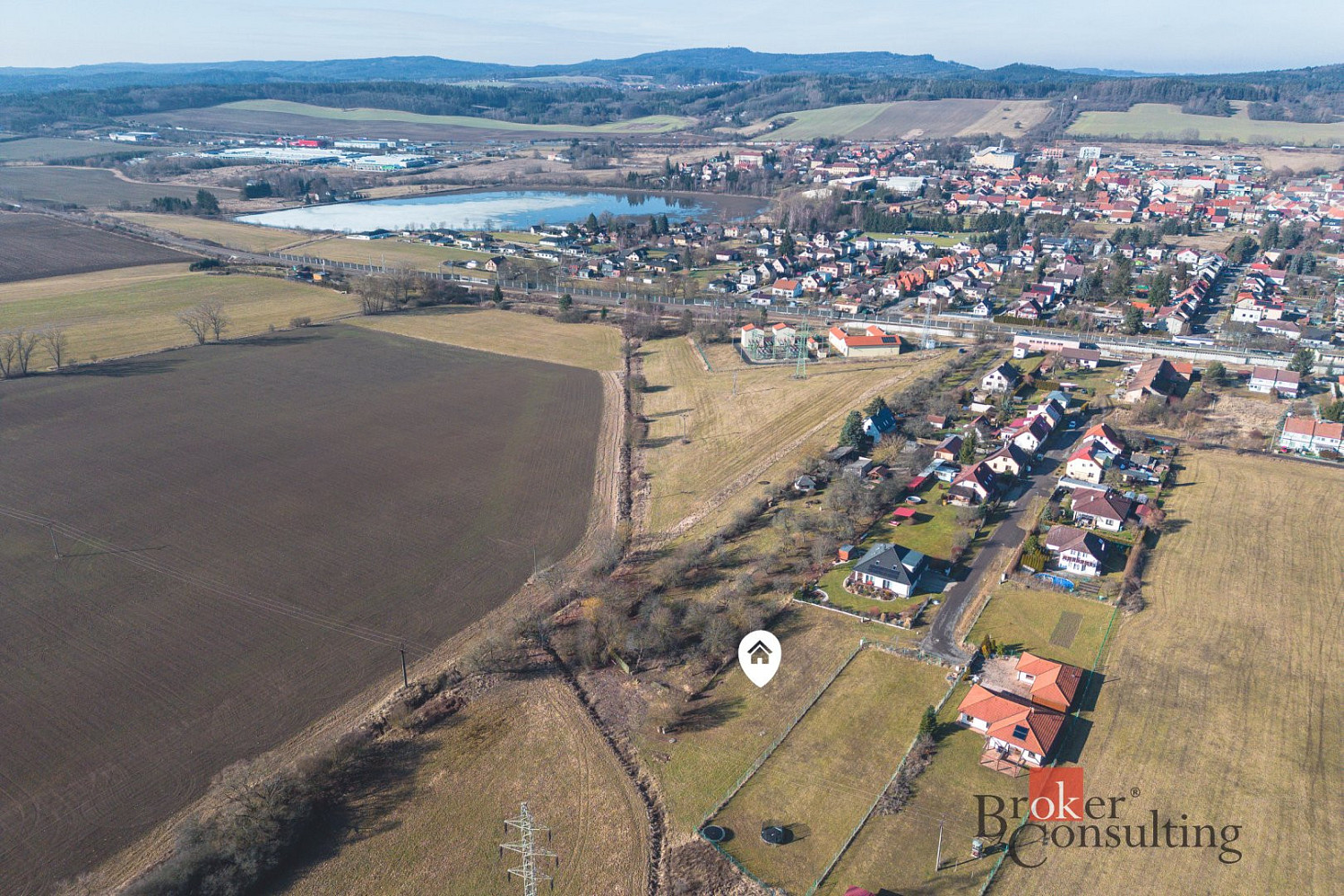 Prodej stavebního pozemku 1 544 m²
