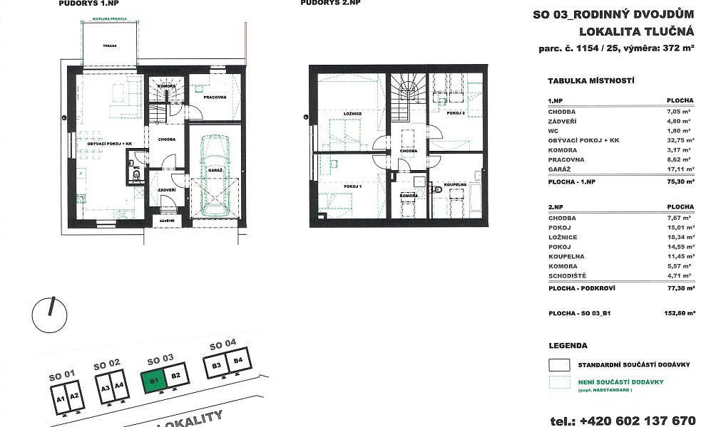 Prodej domu na klíč 152 m² s pozemkem 371 m², Tlučná – náhled fotky 5