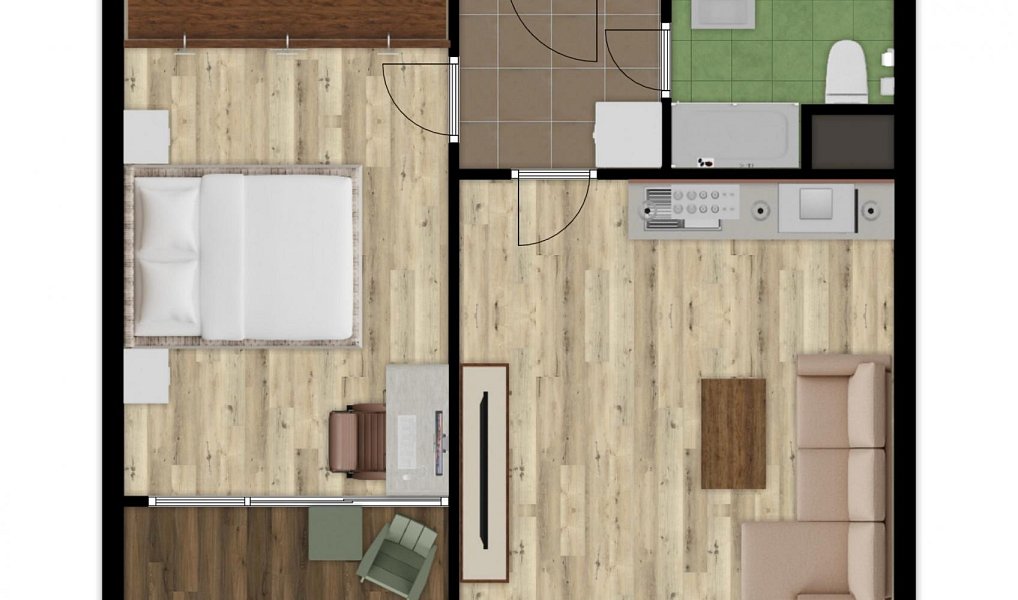 Pronájem bytu 2+kk 40 m², Česká Lípa – náhled fotky 5
