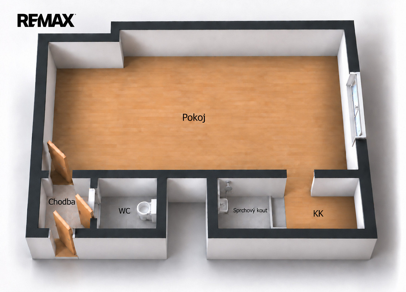 Prodej bytu 1+kk 22 m² – fotografie 2