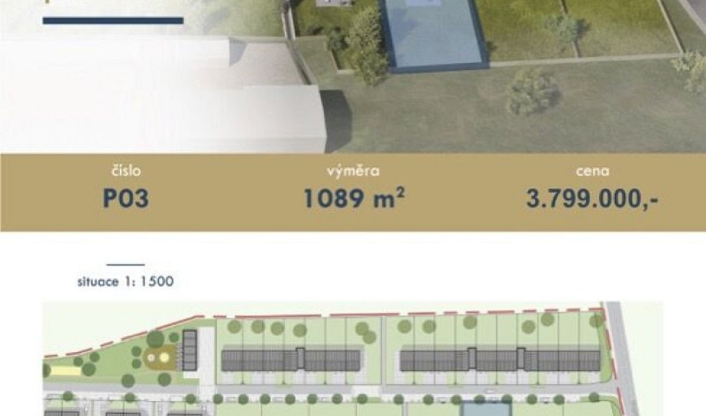Prodej stavebního pozemku 1 089 m², Strážnice – náhled fotky 11