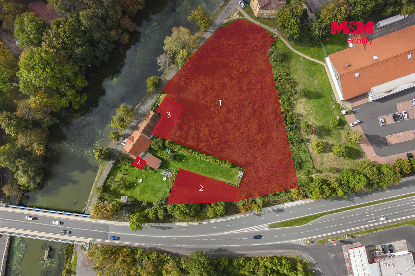 Prodej stavebního pozemku 5 134 m² – fotografie 2