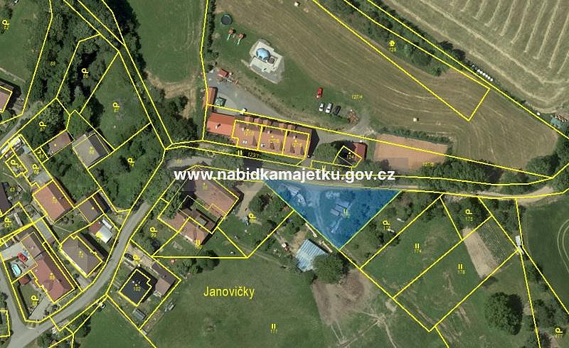 Prodej pozemku 882 m²
