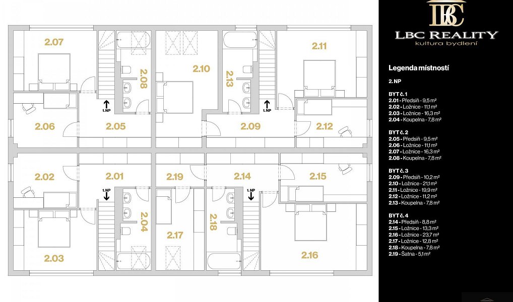 Prodej bytu 4+kk 120 m², Kozojedy – náhled fotky 25