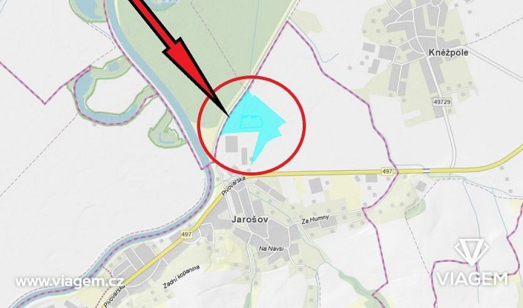 Prodej pole 2 066 m², Uherské Hradiště – náhled fotky 5