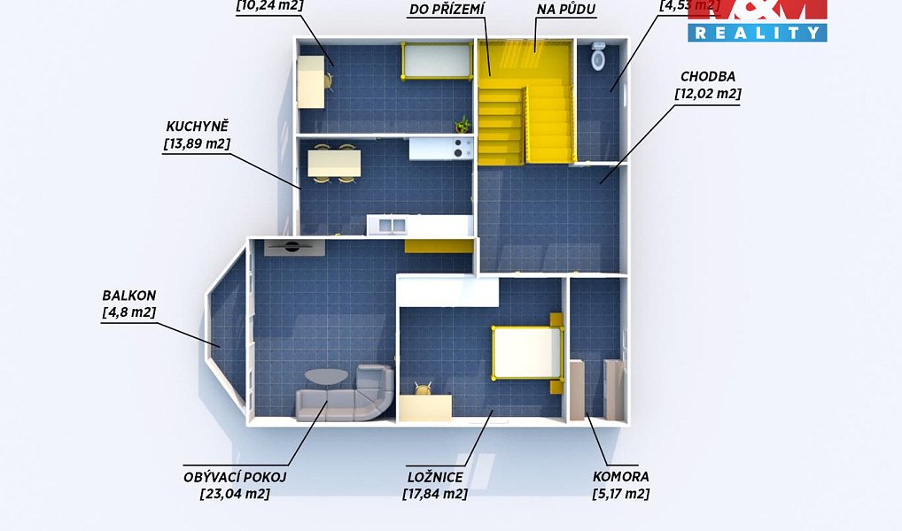 Prodej domu 274 m² s pozemkem 2 378 m², Přimda – náhled fotky 19