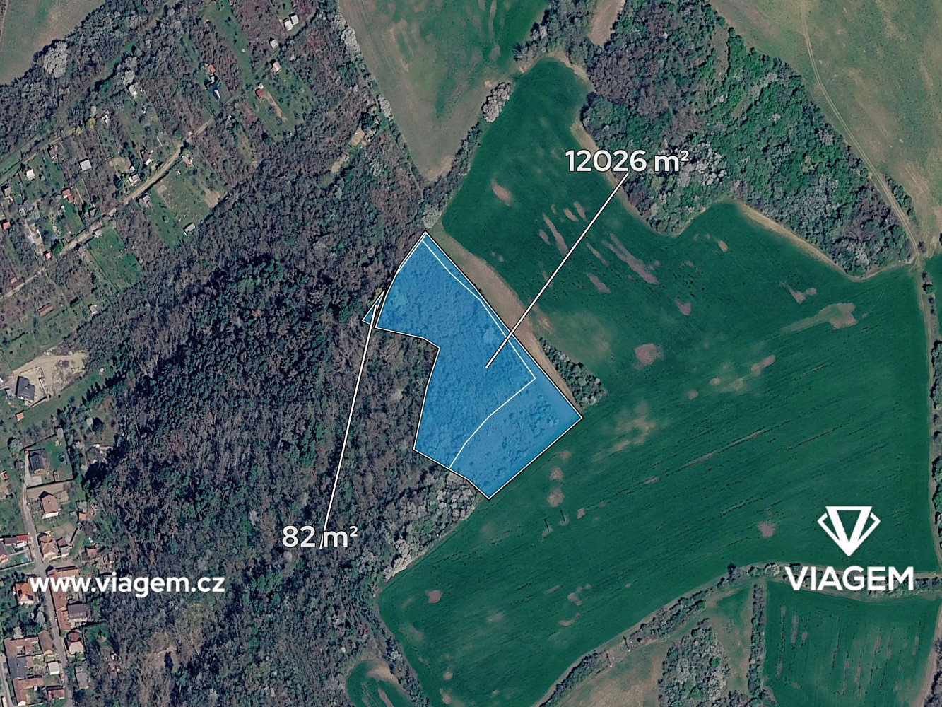 Prodej pole 3 027 m² – fotografie 2