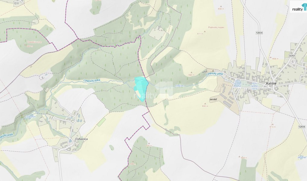 Prodej pole 19 151 m², Koberovice – náhled fotky 4