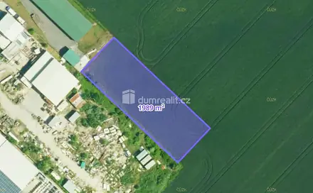 Pronájem komerčního pozemku 1 989 m², Nedakonice, okres Uherské Hradiště