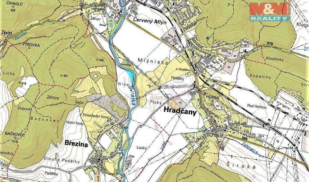 Prodej pole 2 071 m², Březina – náhled fotky 3