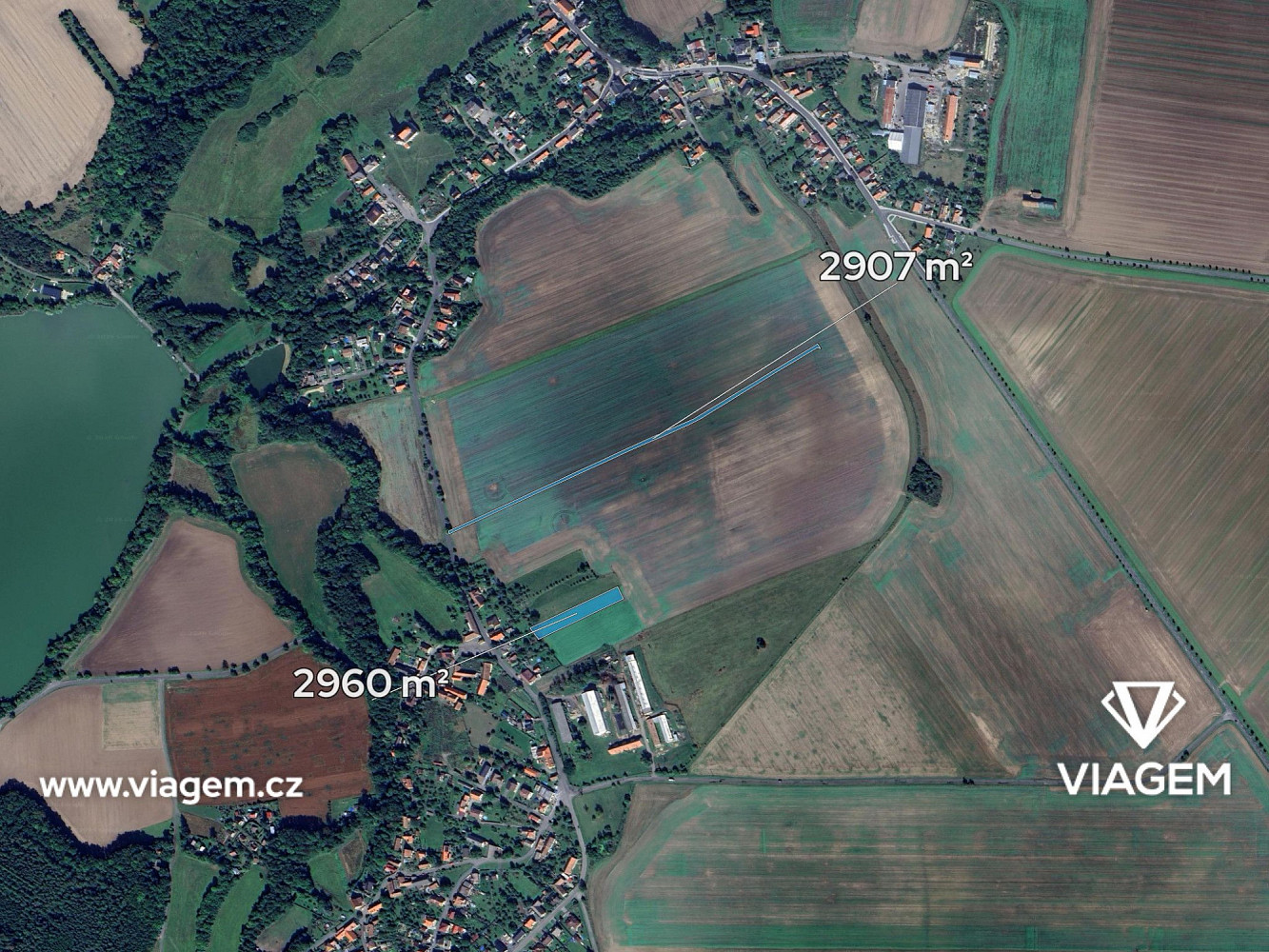 Prodej pole 1 564 m² – fotografie 2