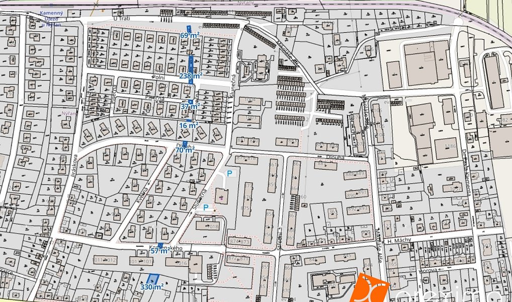 Prodej stavebního pozemku 68 m², Nýřany – náhled fotky 2