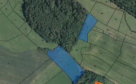 Prodej pole 1 042 m², Otradov, okres Chrudim