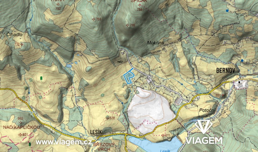 Prodej pole 9 100 m², Nejdek – náhled fotky 4