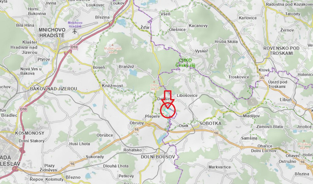 Prodej lesa 59 634 m², Dobšín – náhled fotky 23