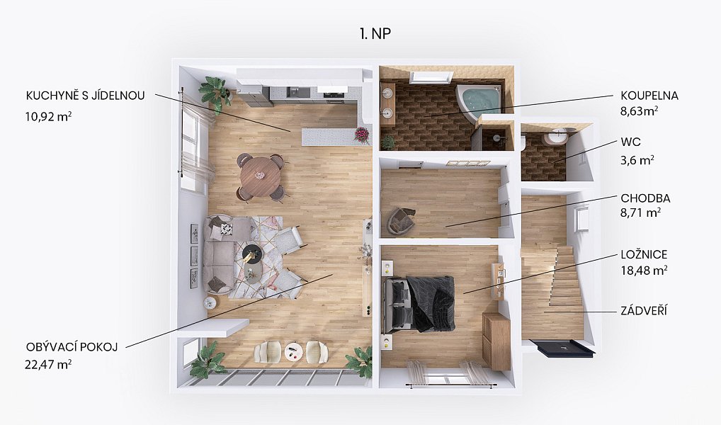 Prodej domu 224 m² s pozemkem 1 419 m², Bystročice – náhled fotky 51